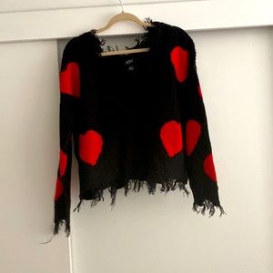 Brand-new fan sweater spring or Valentine’s Day!!size s/m !